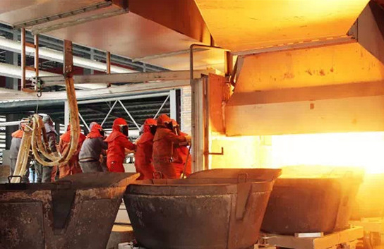 电石炉炉墙烧损的主要原因分析